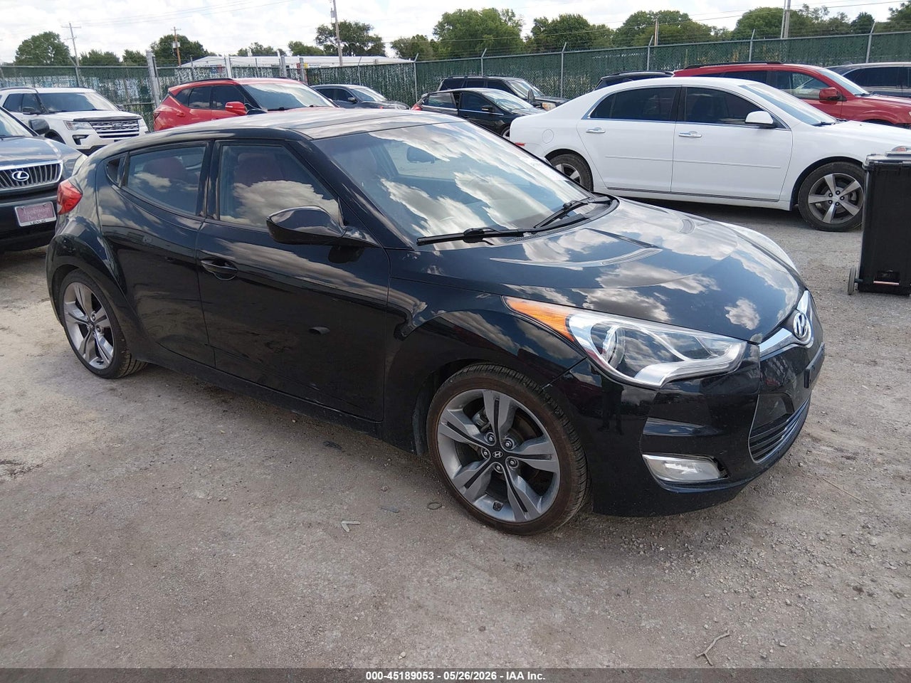KMHTC6AD8CU****** · 2012 HYUNDAI VELOSTER BASE W/RED/BLACK