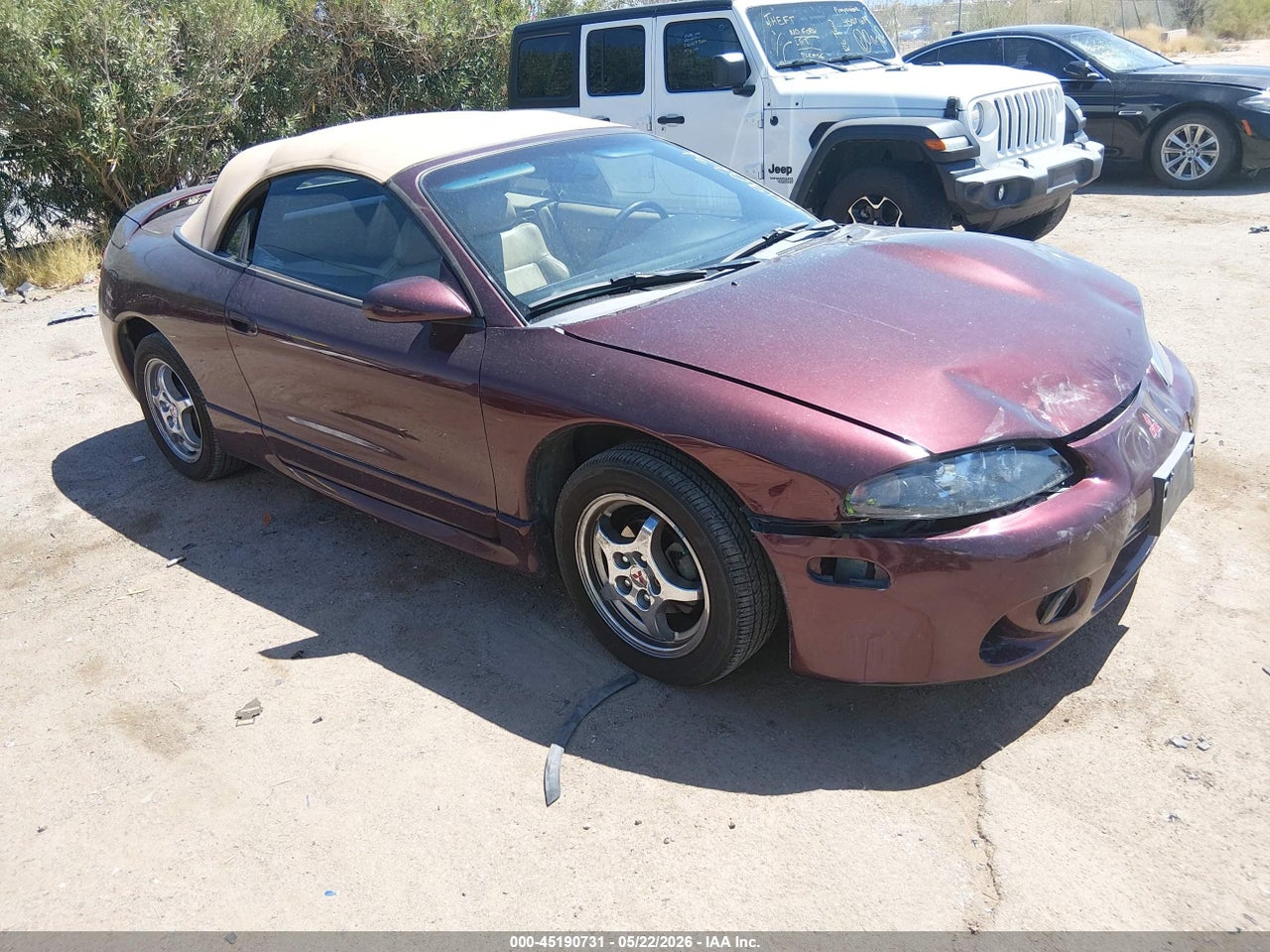 4A3AX55F7VE****** · 1997 MITSUBISHI ECLIPSE SPYDER GS-T