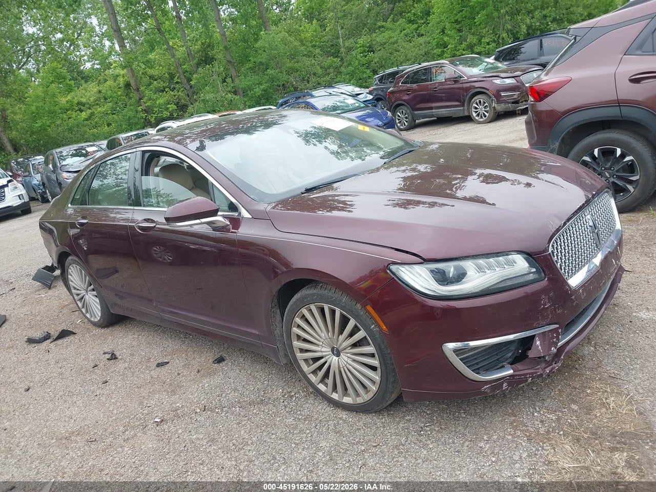 3LN6L5E93HR****** · 2017 LINCOLN MKZ RESERVE