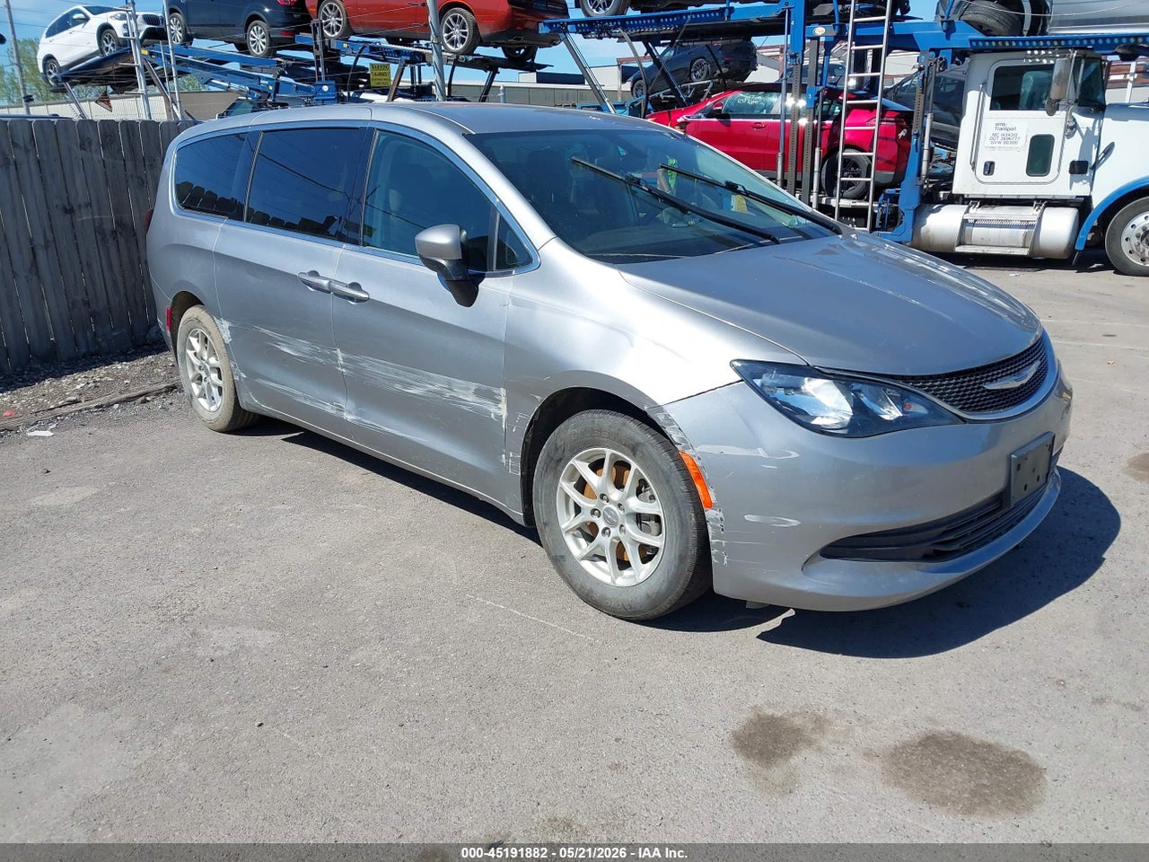 2C4RC1CG0KR****** · 2019 CHRYSLER PACIFICA LX