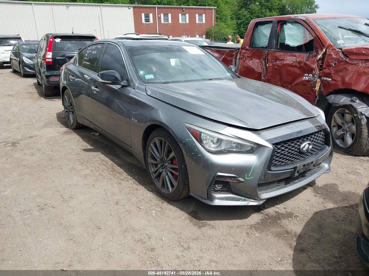JN1FV7AR4JM****** · 2018 INFINITI Q50 3.0T RED SPORT 400