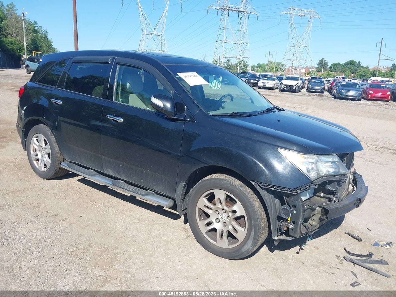 2HNYD28429H****** · 2009 ACURA MDX TECHNOLOGY PACKAGE