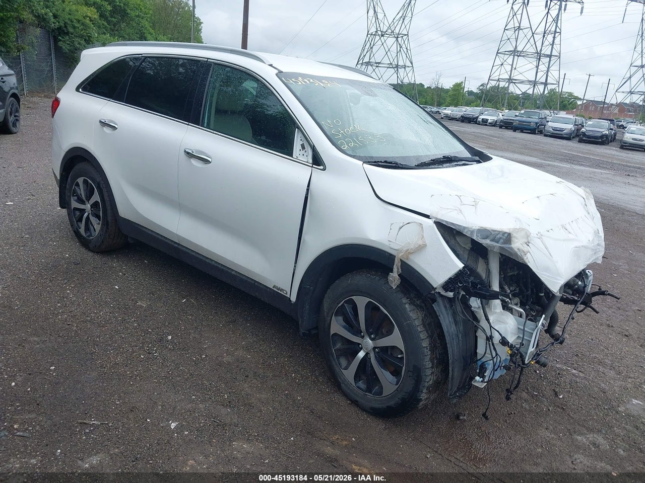 5XYPHDA14HG****** · 2017 KIA SORENTO 2.0T EX