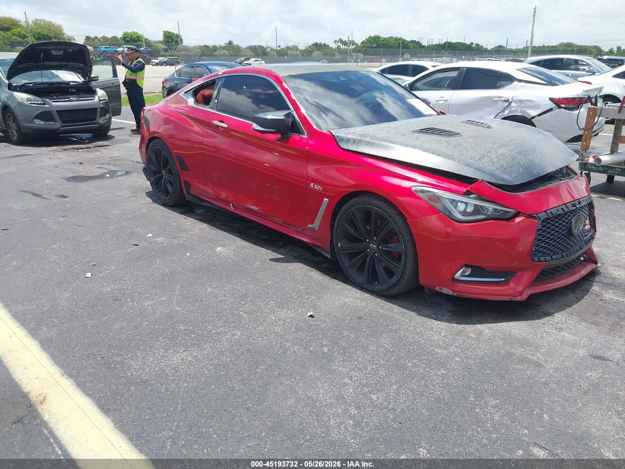 JN1FV7EK3KM****** · 2019 INFINITI Q60 3.0T RED SPORT 400