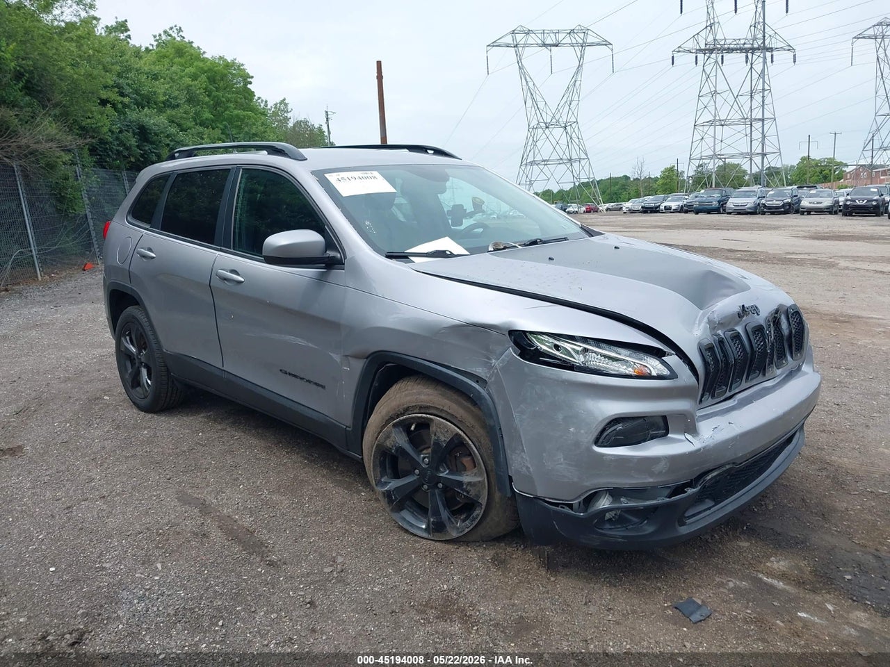1C4PJLCX4JD****** · 2018 JEEP CHEROKEE LATITUDE FWD