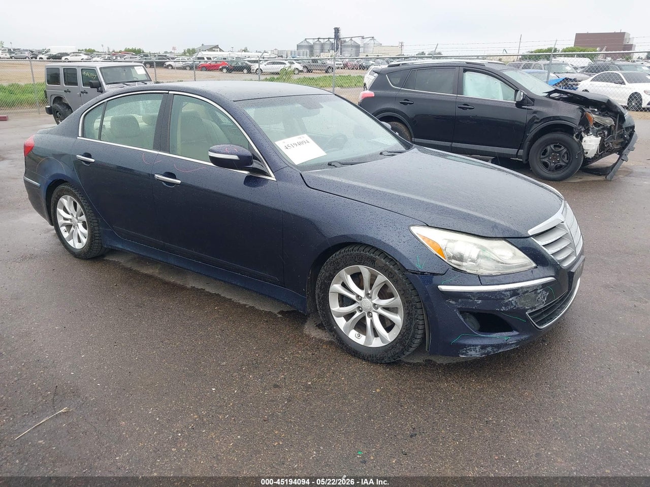 KMHGC4DD5CU****** · 2012 HYUNDAI GENESIS 3.8