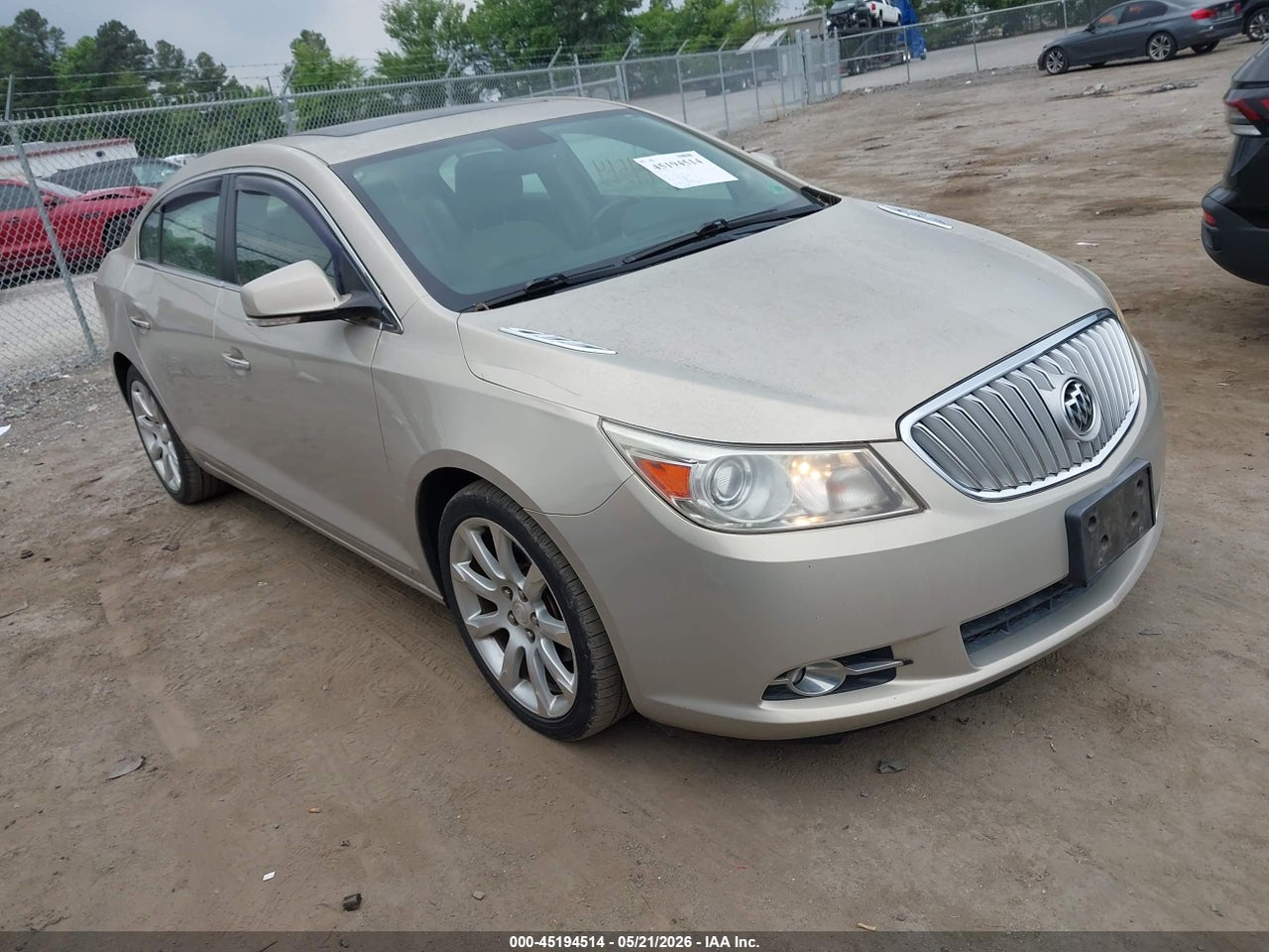 1G4GE5GVXAF****** · 2010 BUICK LACROSSE CXS