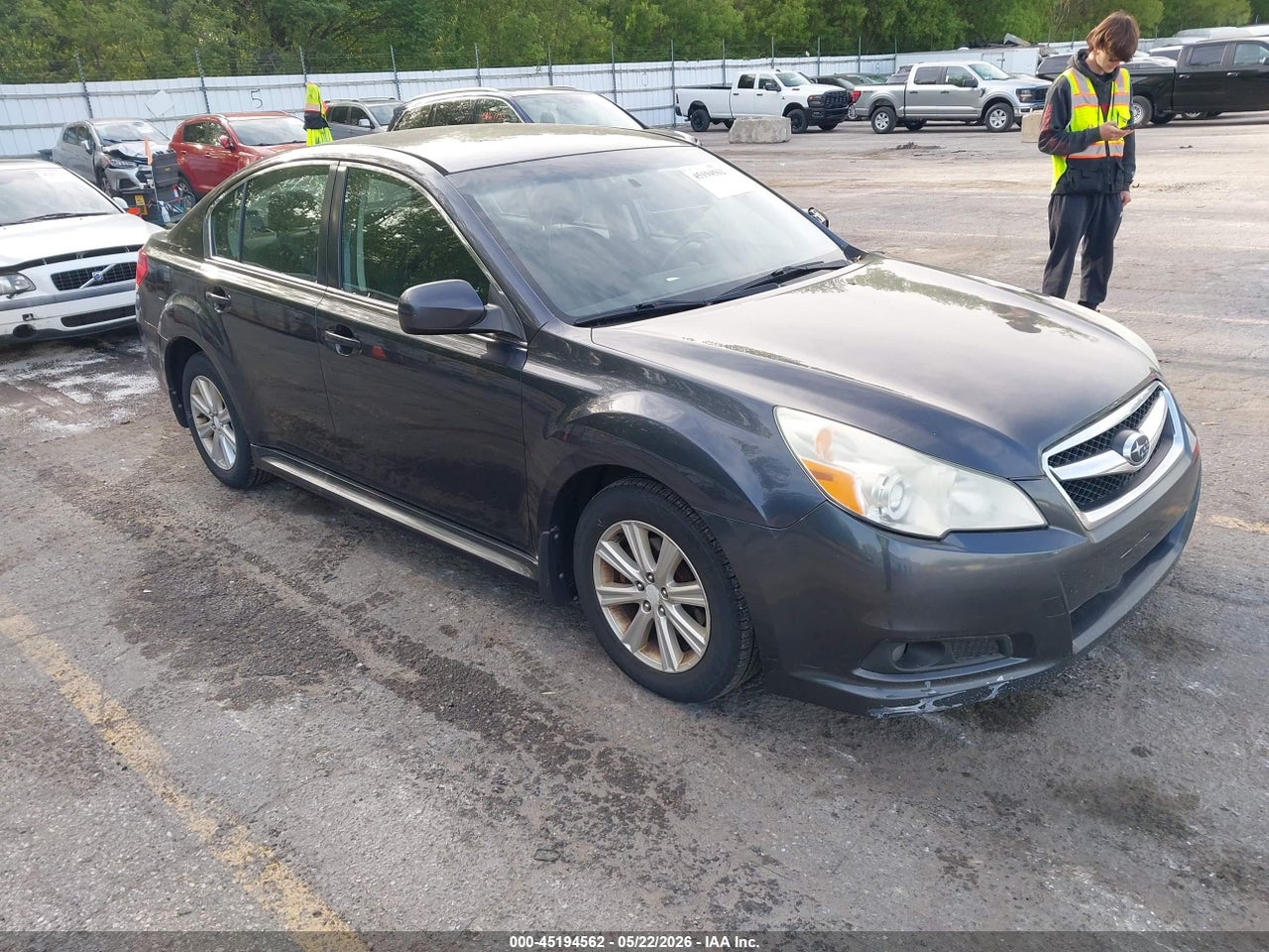 4S3BMBB68A3****** · 2010 SUBARU LEGACY 2.5I PREMIUM