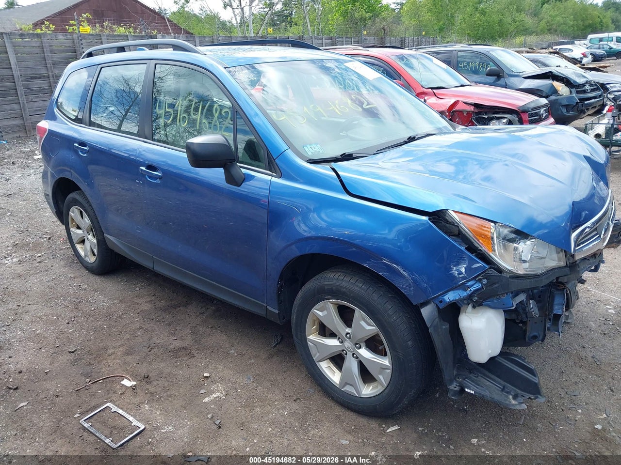 JF2SJABCXGH****** · 2016 SUBARU FORESTER 2.5I