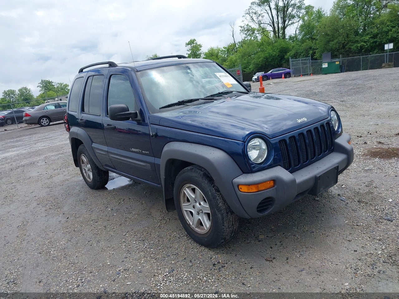 1J4GL48K62W****** · 2002 JEEP LIBERTY SPORT