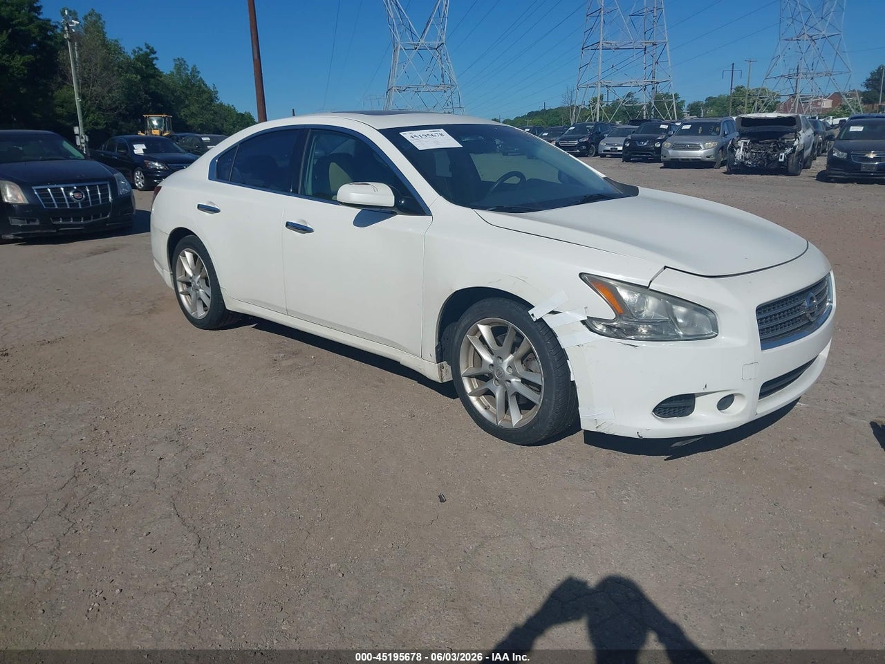 1N4AA51E19C****** · 2009 NISSAN MAXIMA 3.5 S