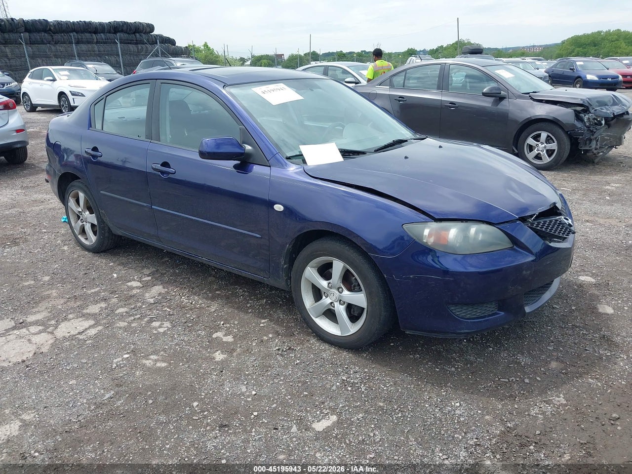 JM1BK12F861****** · 2006 MAZDA MAZDA3 I