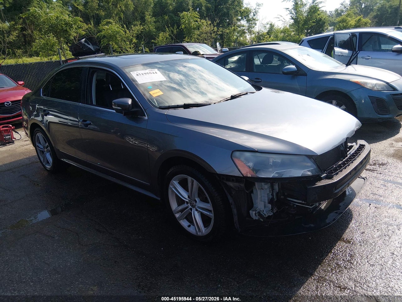 1VWCV7A34FC****** · 2015 VOLKSWAGEN PASSAT 2.0L TDI SEL PREMIUM