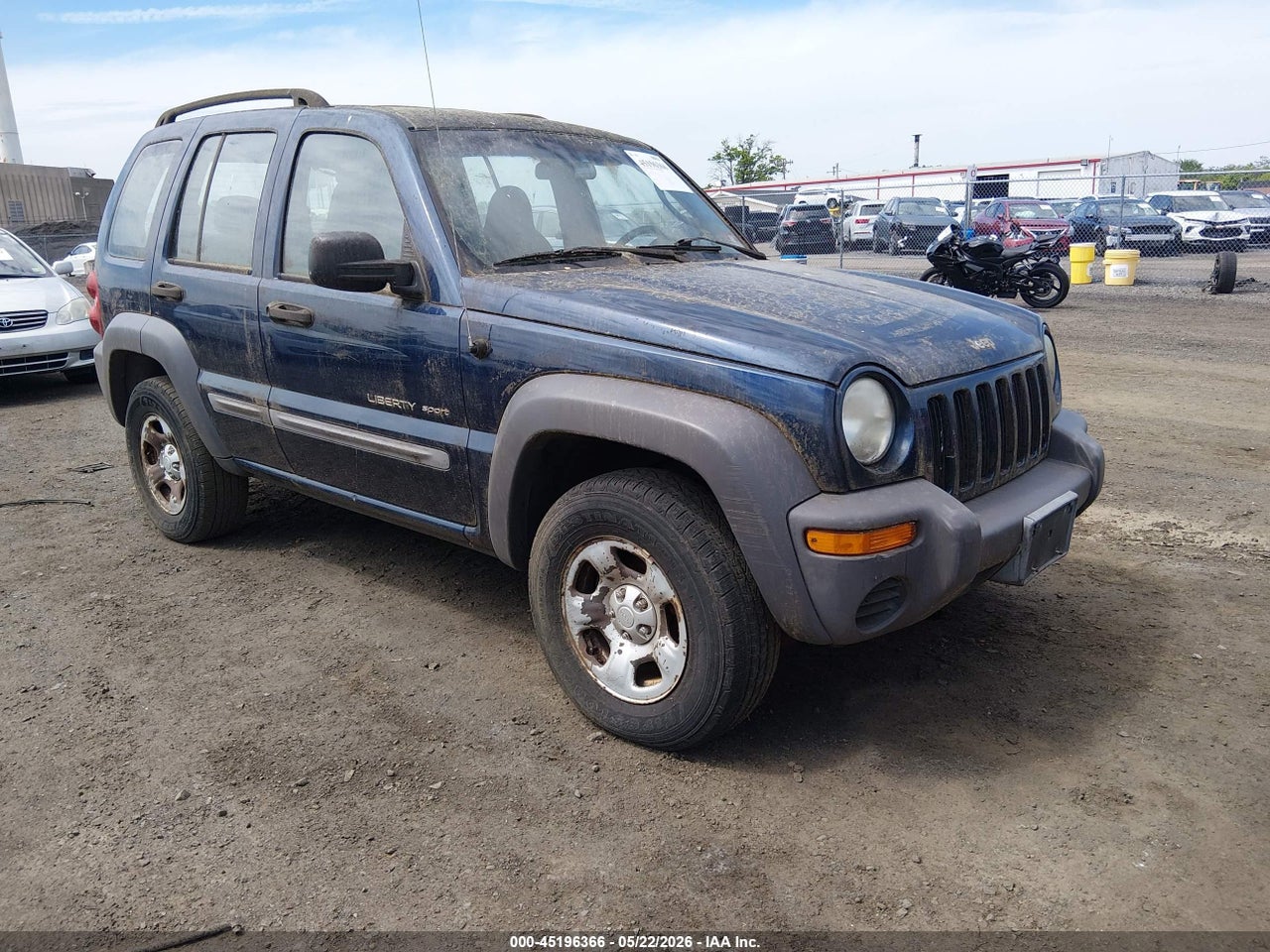 1J4GL48K72W****** · 2002 JEEP LIBERTY SPORT