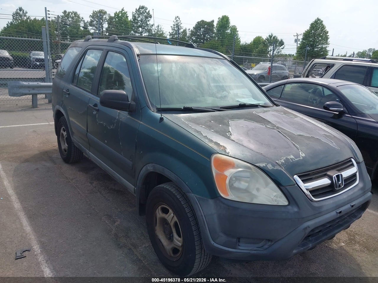 JHLRD68412C****** · 2002 HONDA CR-V LX