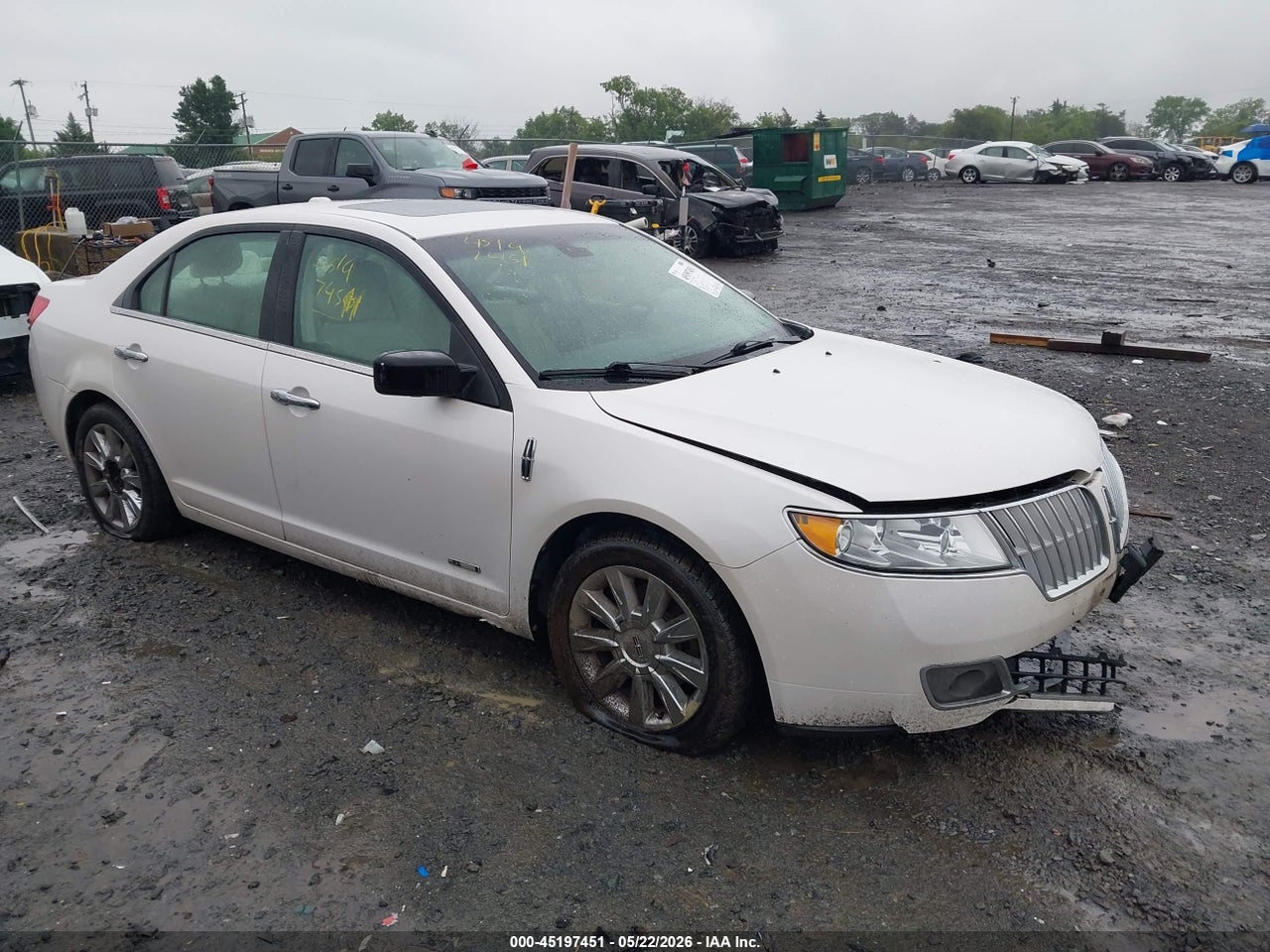 3LNDL2L38CR****** · 2012 LINCOLN MKZ HYBRID