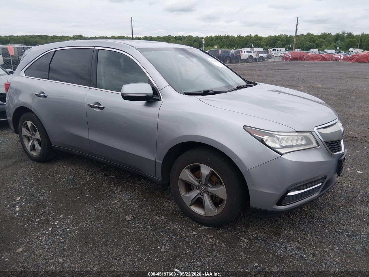 5FRYD4H23GB****** · 2016 ACURA MDX ACURAWATCH PLUS PACKAGE