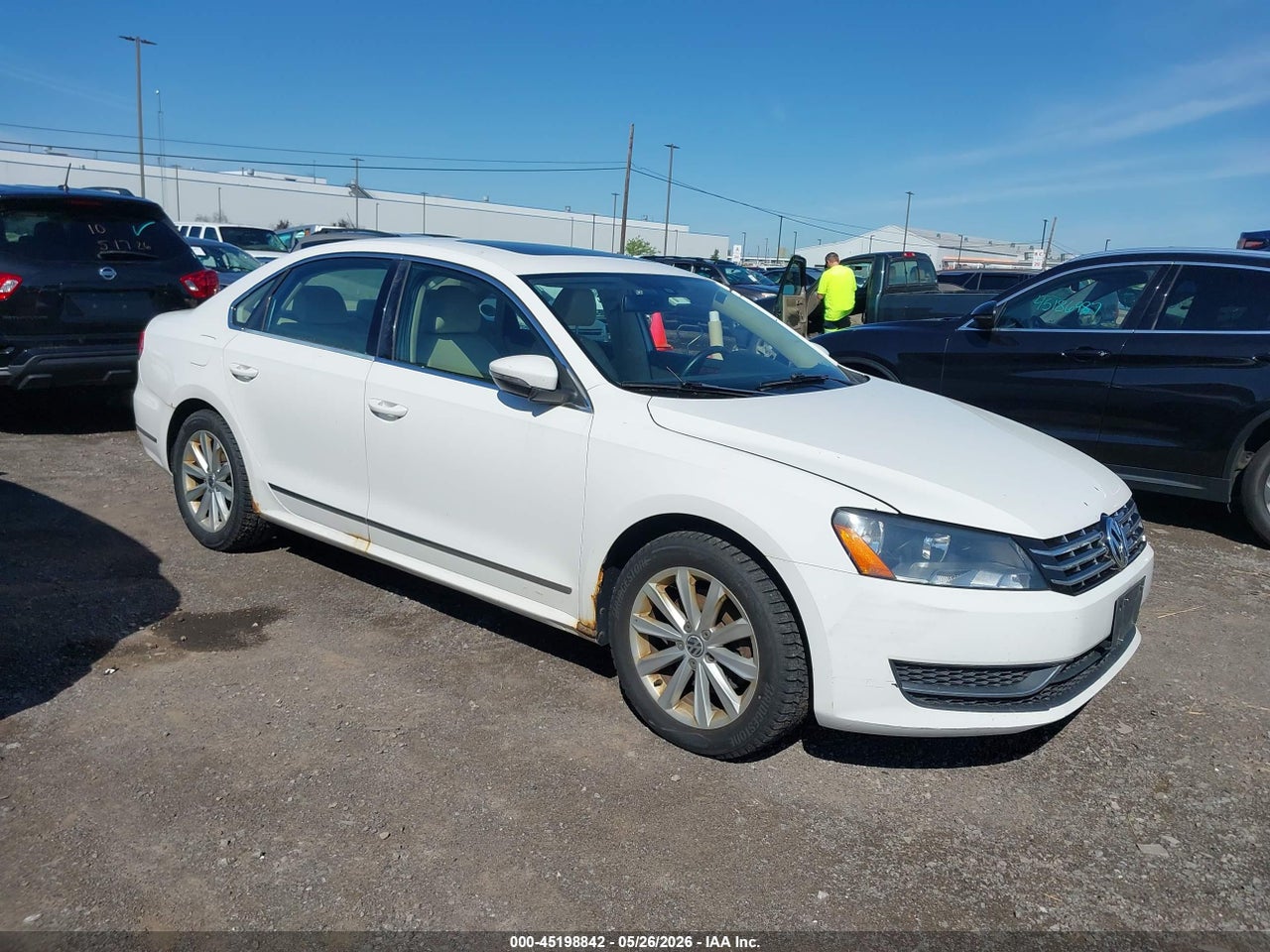 1VWCP7A34CC****** · 2012 VOLKSWAGEN PASSAT 2.5L SEL