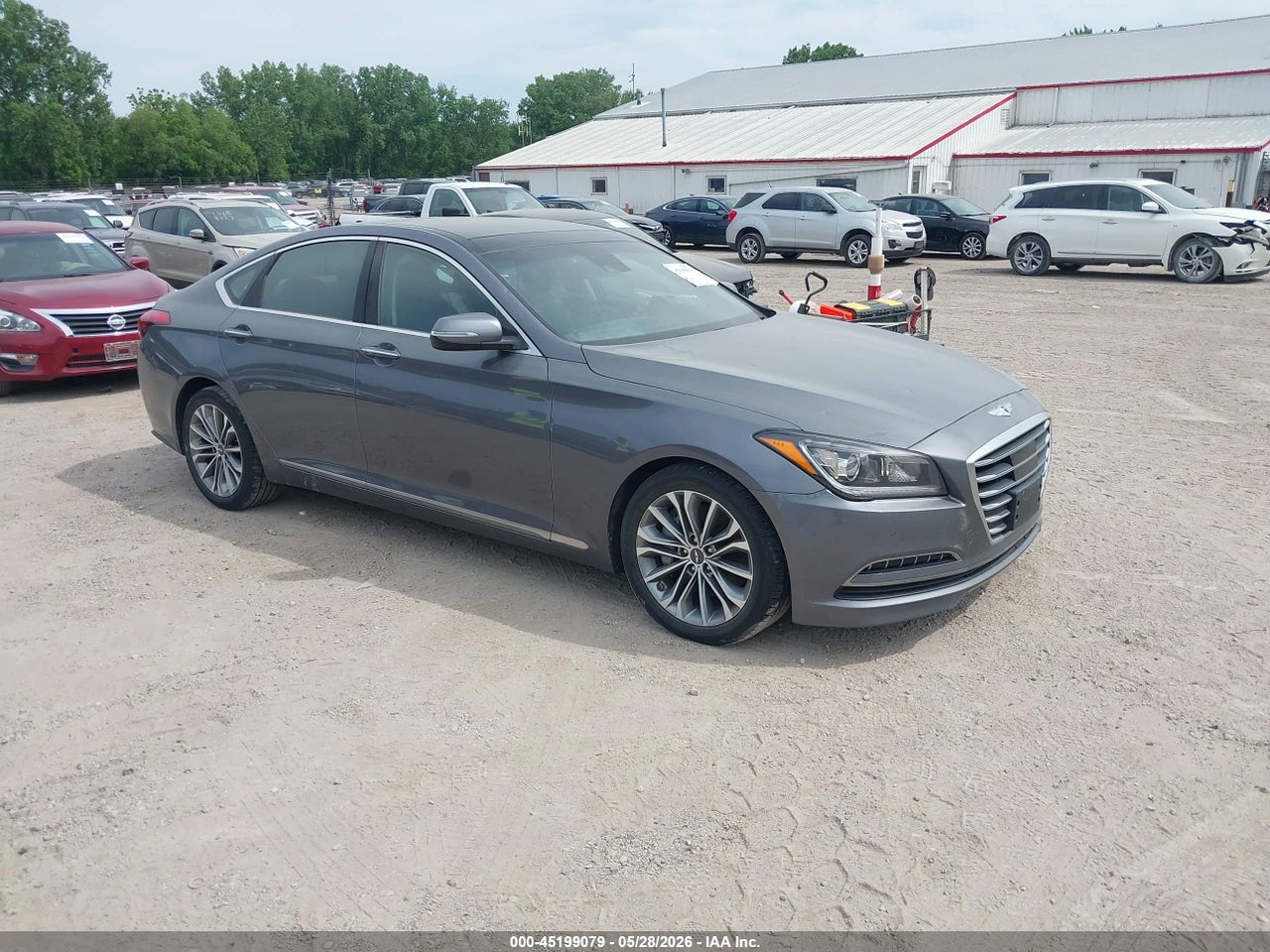 KMHGN4JEXFU****** · 2015 HYUNDAI GENESIS 3.8