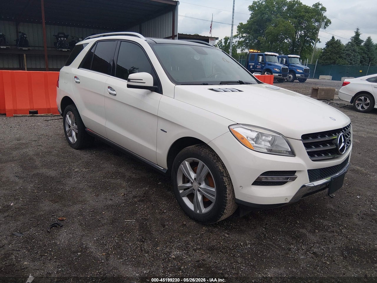 4JGDA5HB5CA****** · 2012 MERCEDES-BENZ ML 350 4MATIC