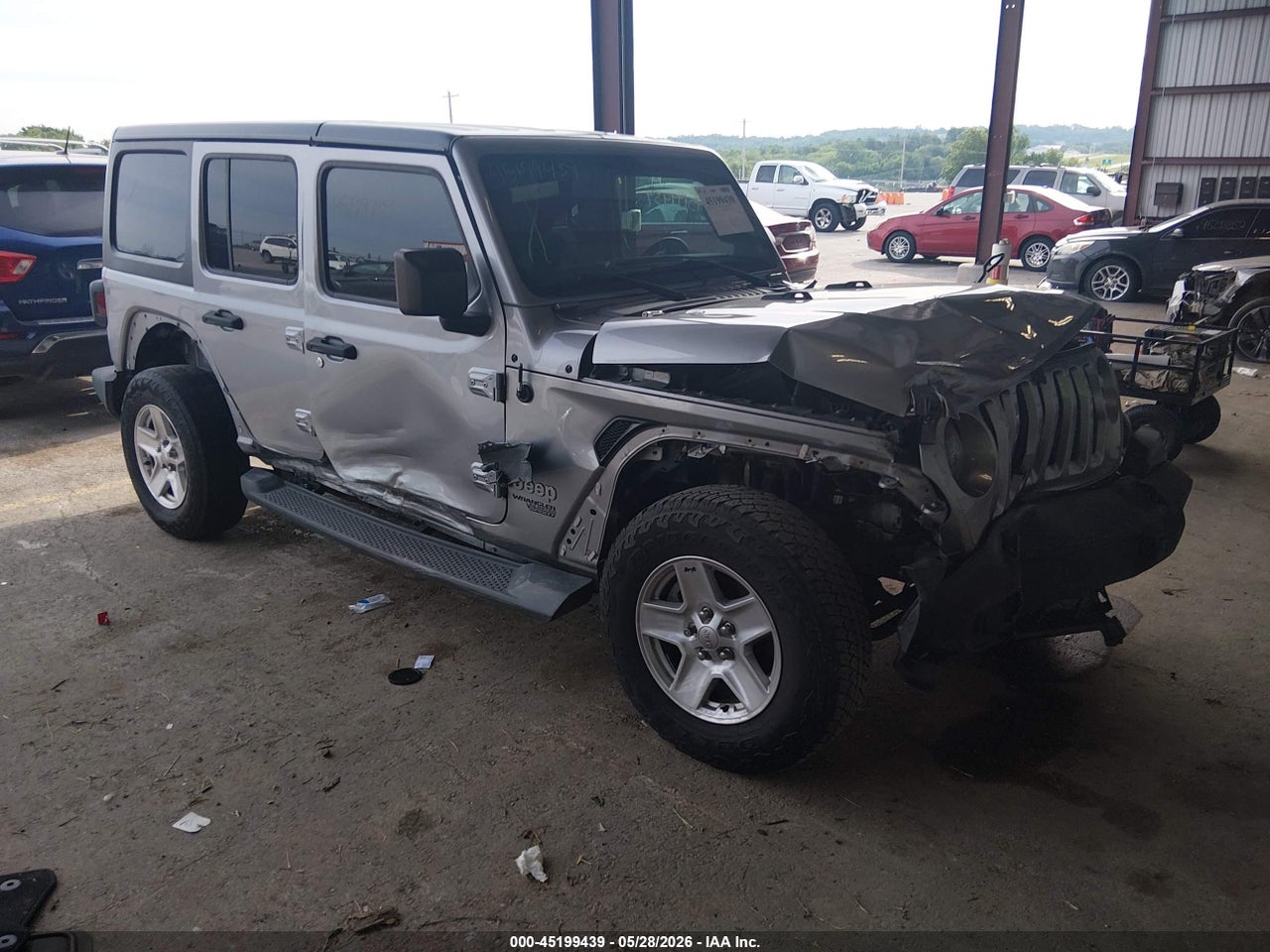1C4HJXDG2JW****** · 2018 JEEP WRANGLER UNLIMITED SPORT S 4X4