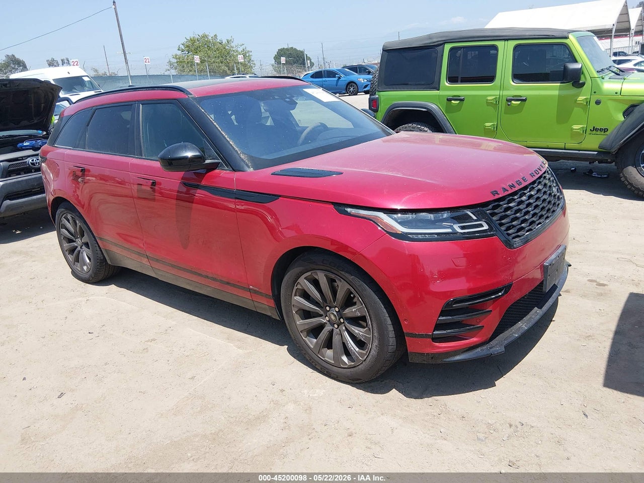 SALYL2FV9KA****** · 2019 LAND ROVER RANGE ROVER VELAR P340 R-DYNAMIC SE/P380 R-DYNAMIC SE