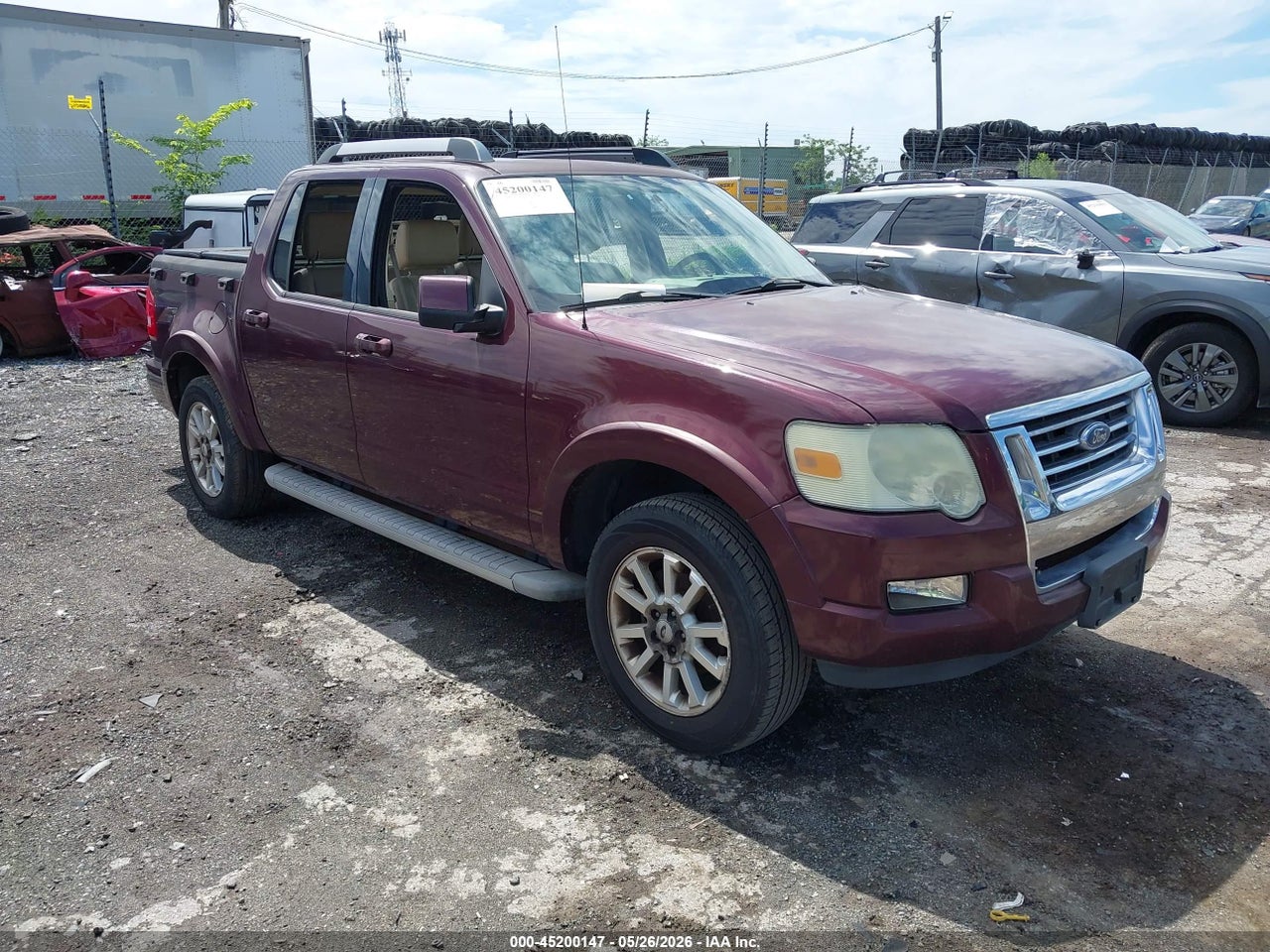 1FMEU33K77U****** · 2007 FORD EXPLORER SPORT TRAC LIMITED