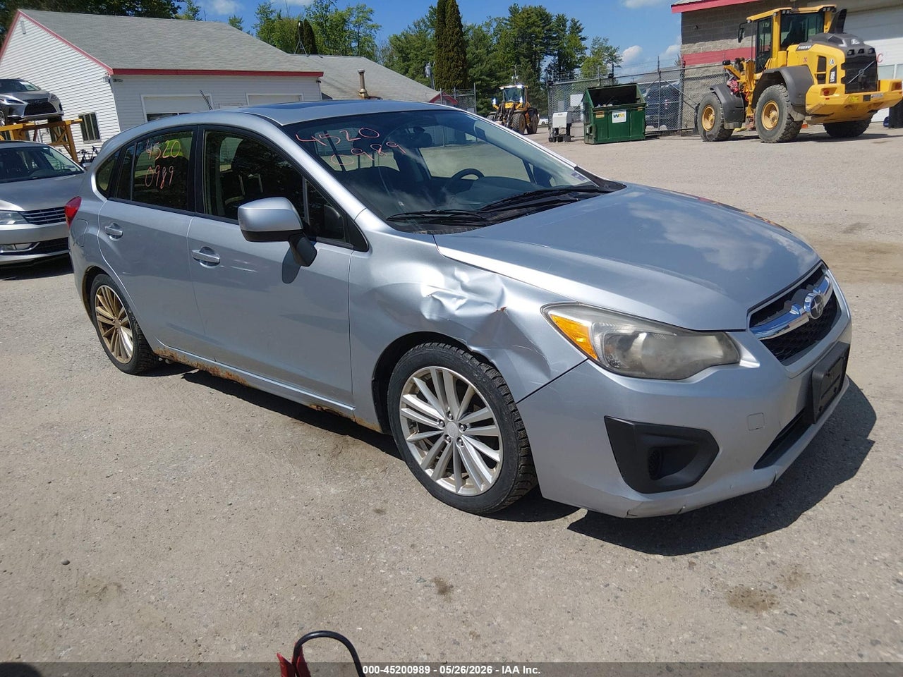 JF1GPAD66E8****** · 2014 SUBARU IMPREZA 2.0I PREMIUM