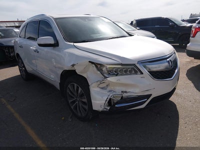 2016 ACURA MDX TECHNOLOGY ACURAWATCH PLUS PACKAGES/TECHNOLOGY PACKAGE