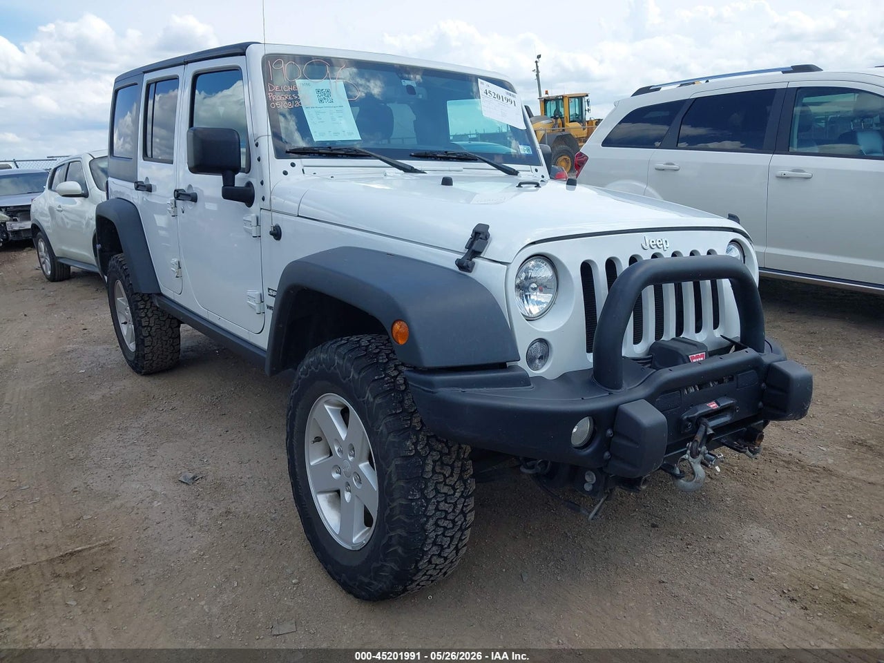 1C4BJWDG8HL****** · 2017 JEEP WRANGLER UNLIMITED SPORT 4X4