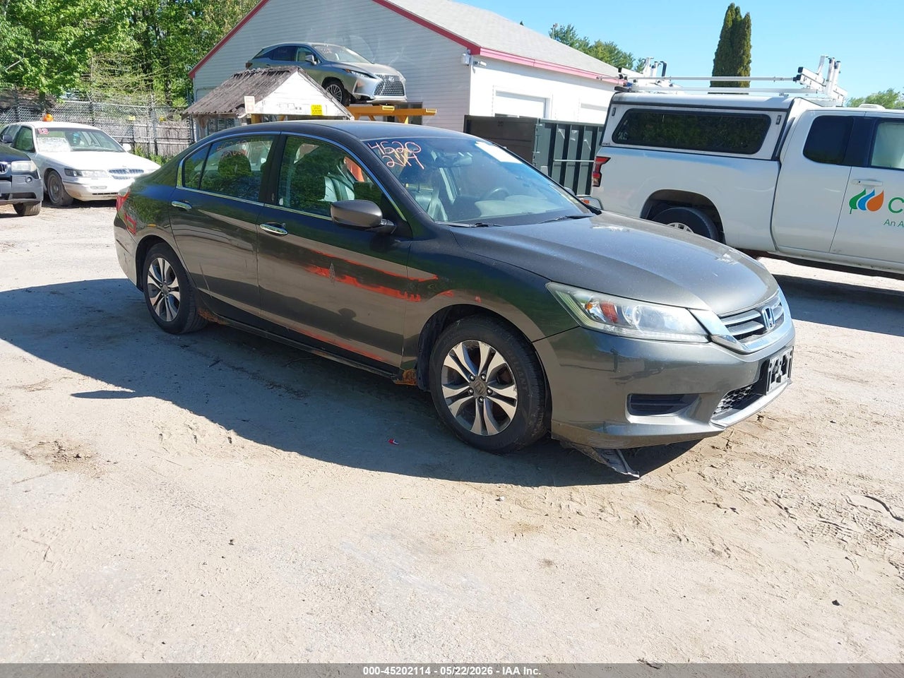 1HGCR2F30EA****** · 2014 HONDA ACCORD LX