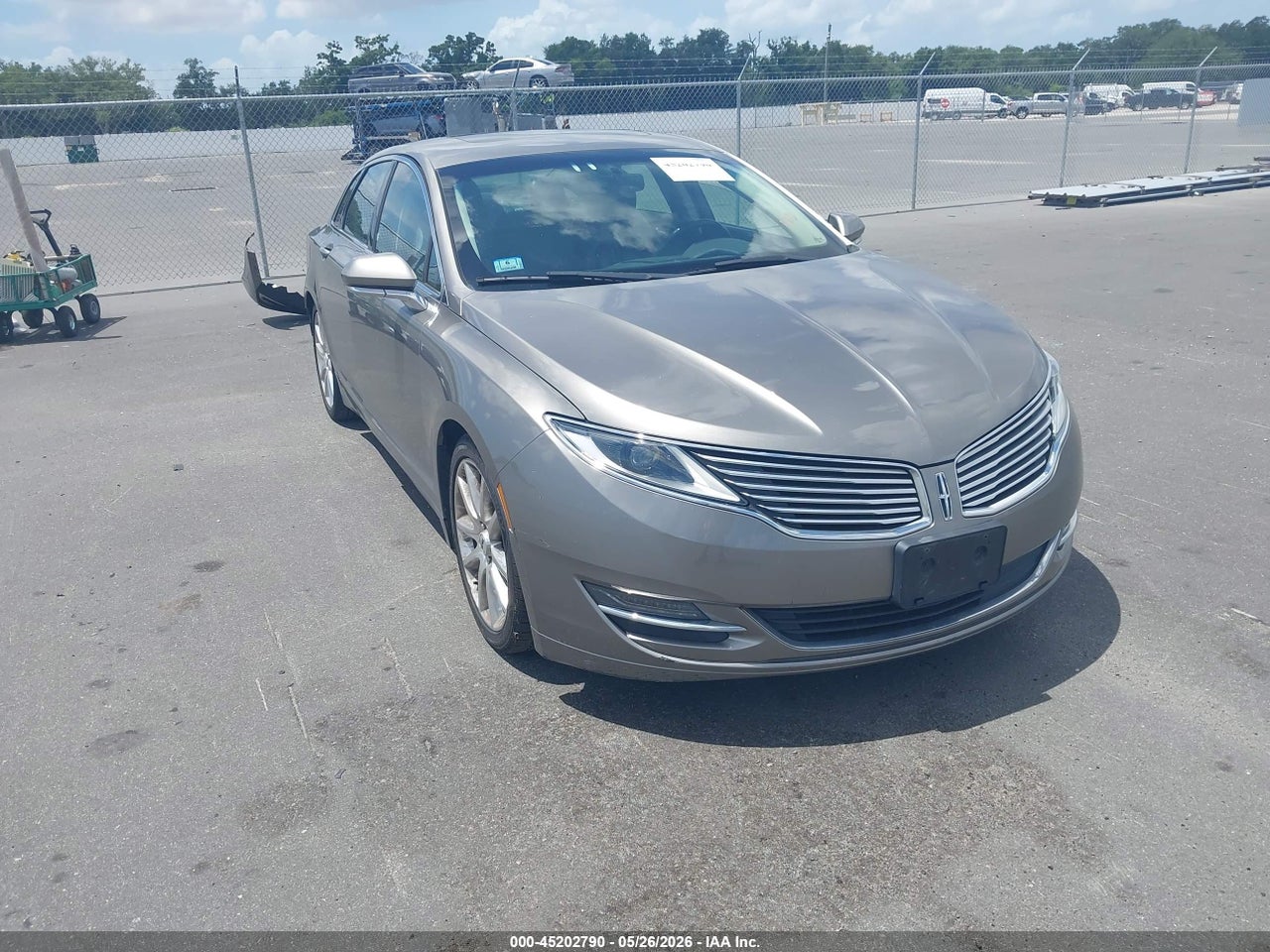 3LN6L2J97GR****** · 2016 LINCOLN MKZ