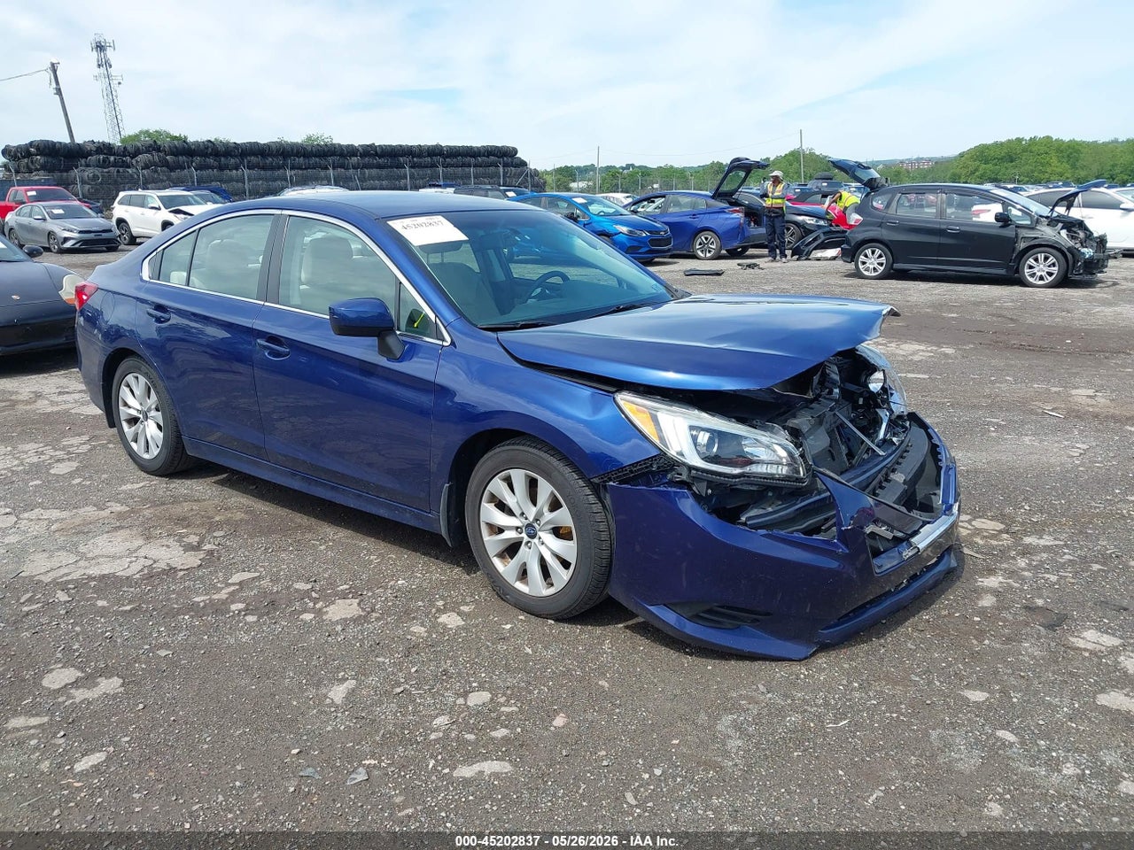 4S3BNAC68F3****** · 2015 SUBARU LEGACY 2.5I PREMIUM
