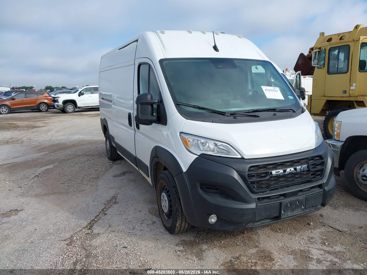 3C6MRVHG9SE****** · 2025 RAM PROMASTER 3500 TRADESMAN HIGH ROOF 159 WB W/PASS SEAT