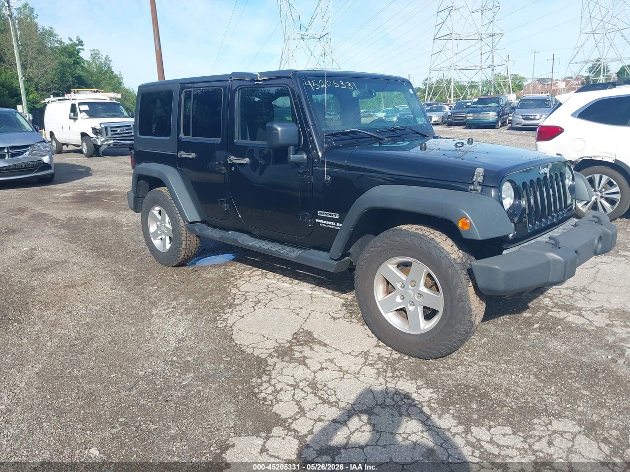 1C4HJWDG9FL****** · 2015 JEEP WRANGLER UNLIMITED SPORT