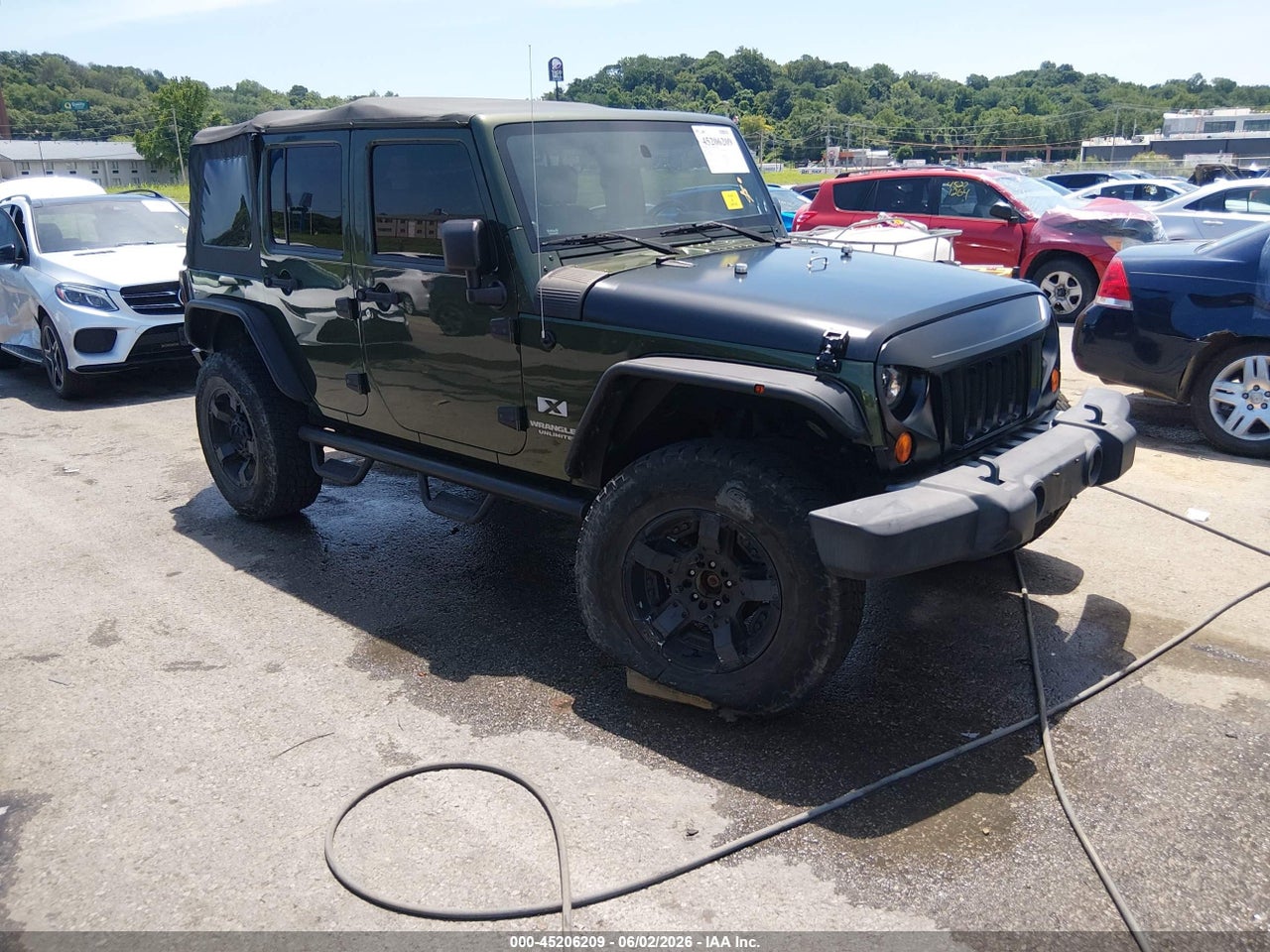 1J4GA39128L****** · 2008 JEEP WRANGLER UNLIMITED X
