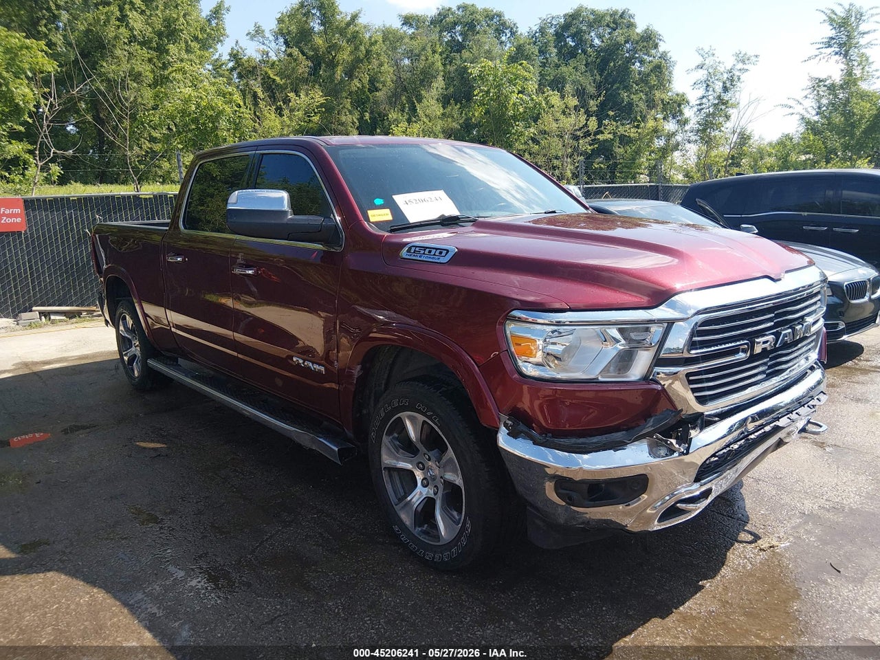 1C6SRFRT9NN****** · 2022 RAM 1500 LARAMIE  4X4 6'4 BOX