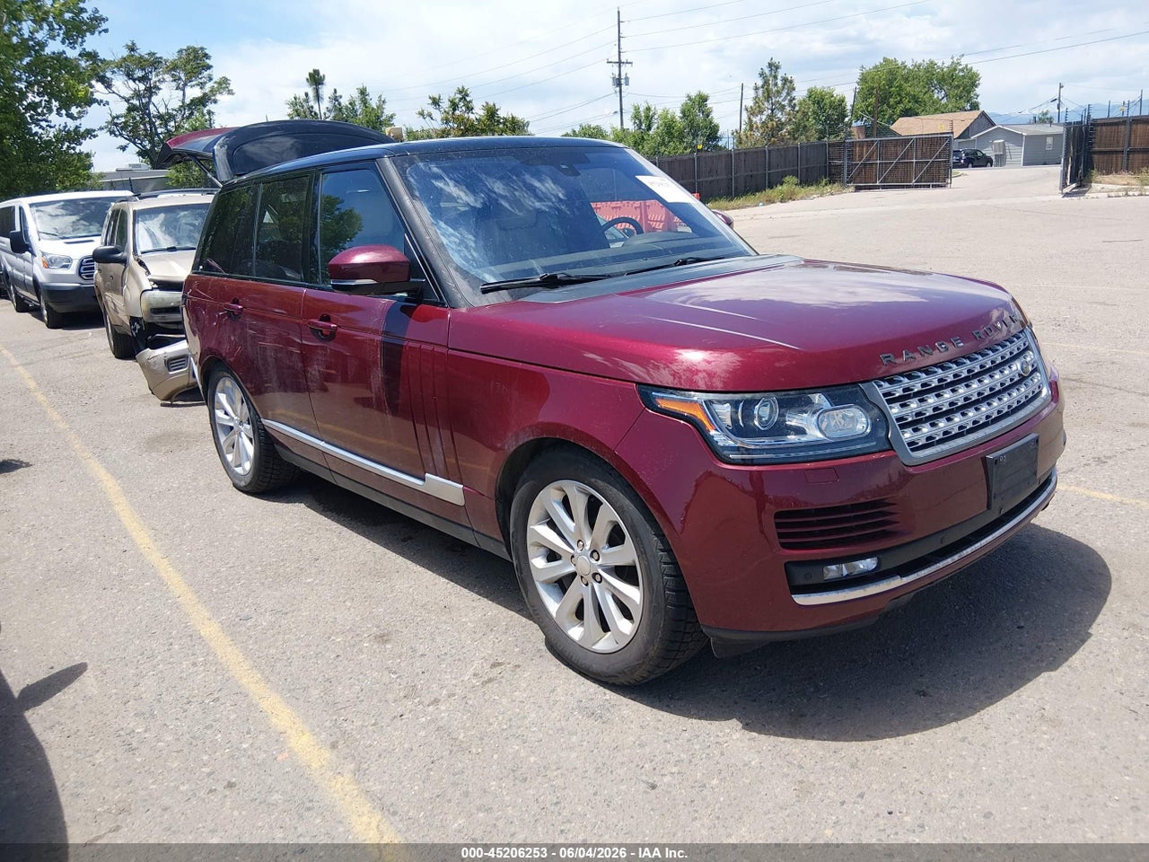 SALGS2VF0GA****** · 2016 LAND ROVER RANGE ROVER 3.0L V6 SUPERCHARGED HSE