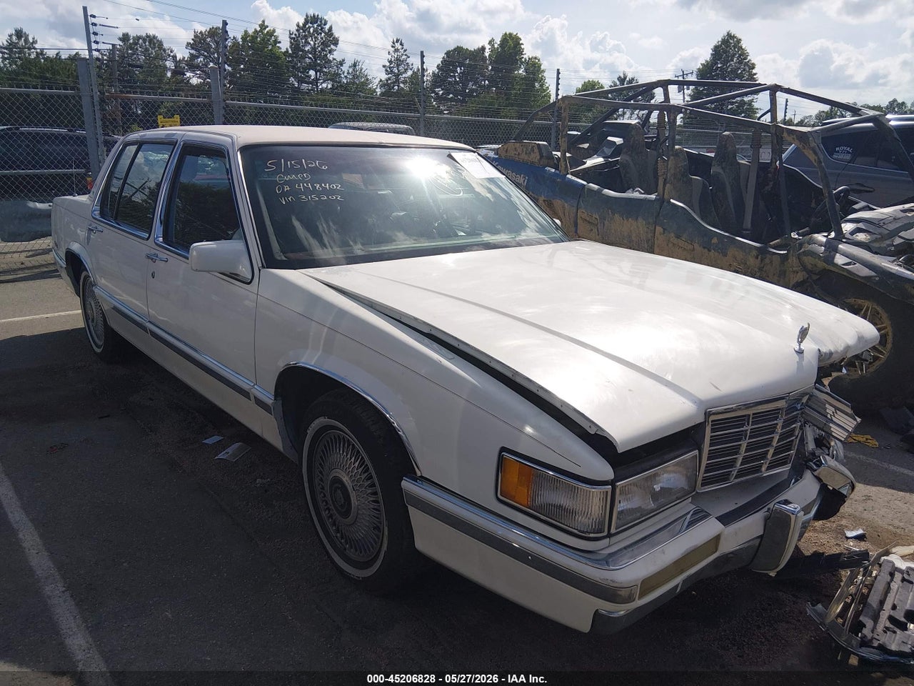 1G6CD53B9N4****** · 1992 CADILLAC DEVILLE
