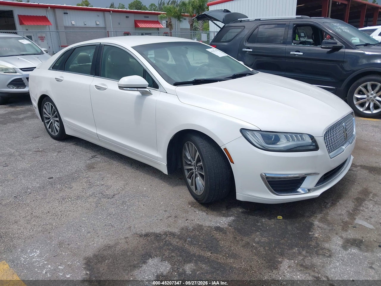 3LN6L5C91JR****** · 2018 LINCOLN MKZ SELECT