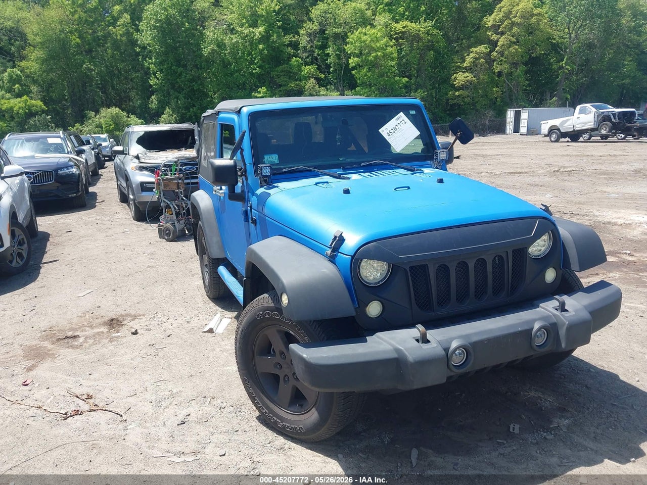 1C4AJWAG6DL****** · 2013 JEEP WRANGLER SPORT