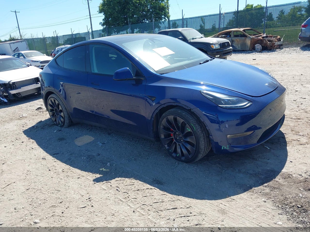7SAYGDEF2SF****** · 2025 TESLA MODEL Y PERFORMANCE DUAL MOTOR ALL-WHEEL DRIVE