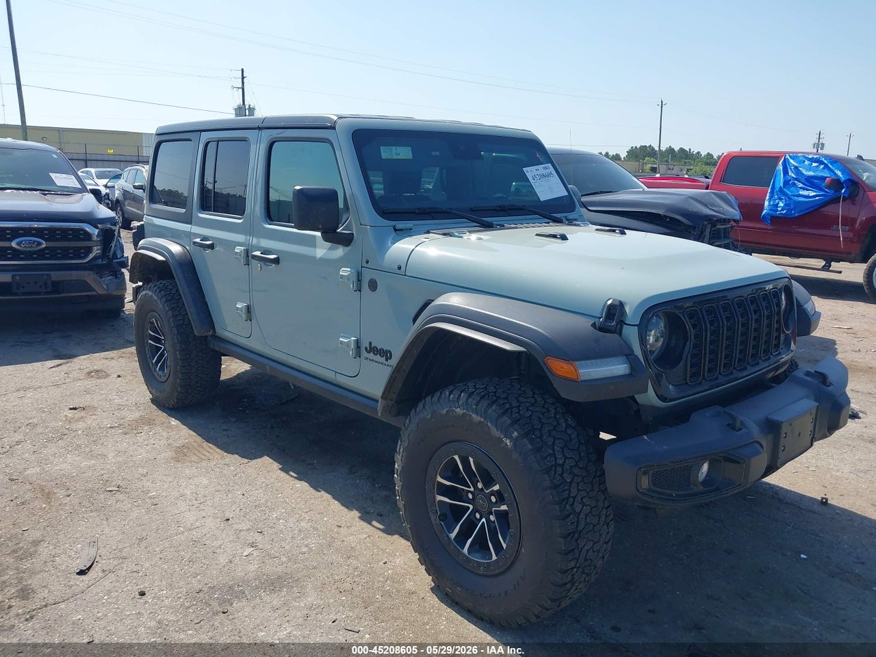 1C4RJXDG0RW****** · 2024 JEEP WRANGLER 4-DOOR WILLYS 4X4