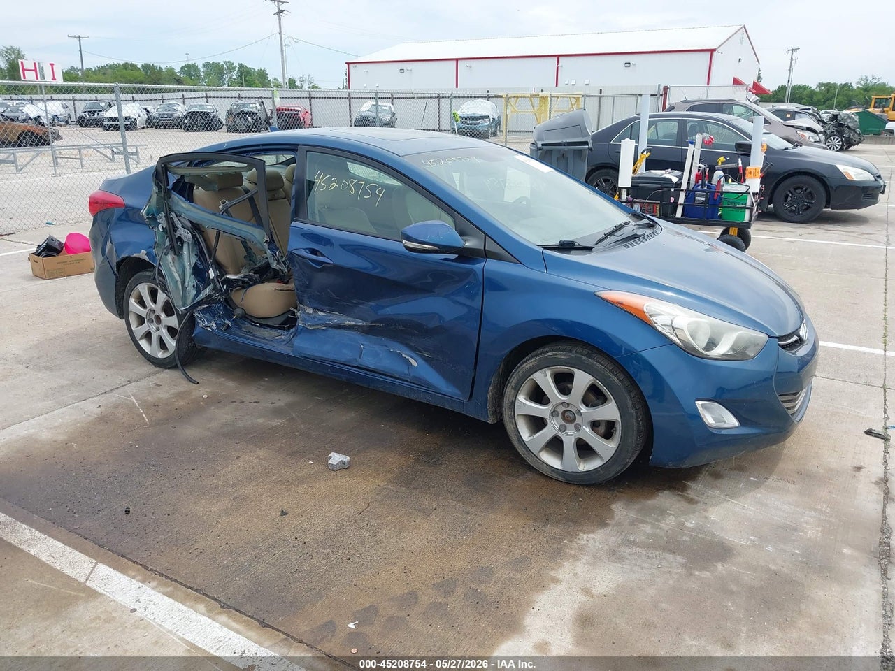 KMHDH4AE2DU****** · 2013 HYUNDAI ELANTRA LIMITED