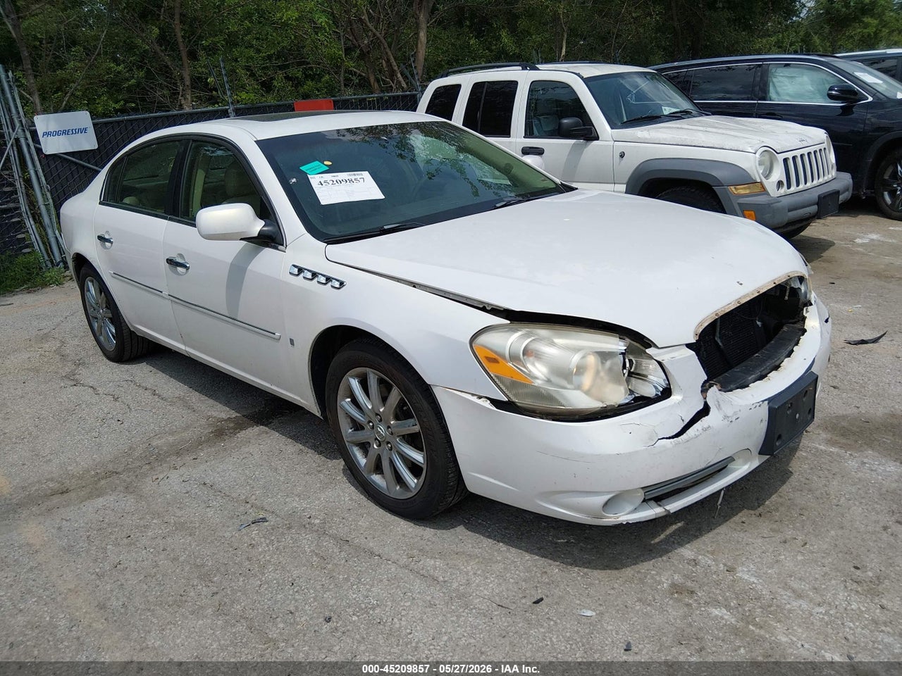 1G4HE57Y47U****** · 2007 BUICK LUCERNE CXS