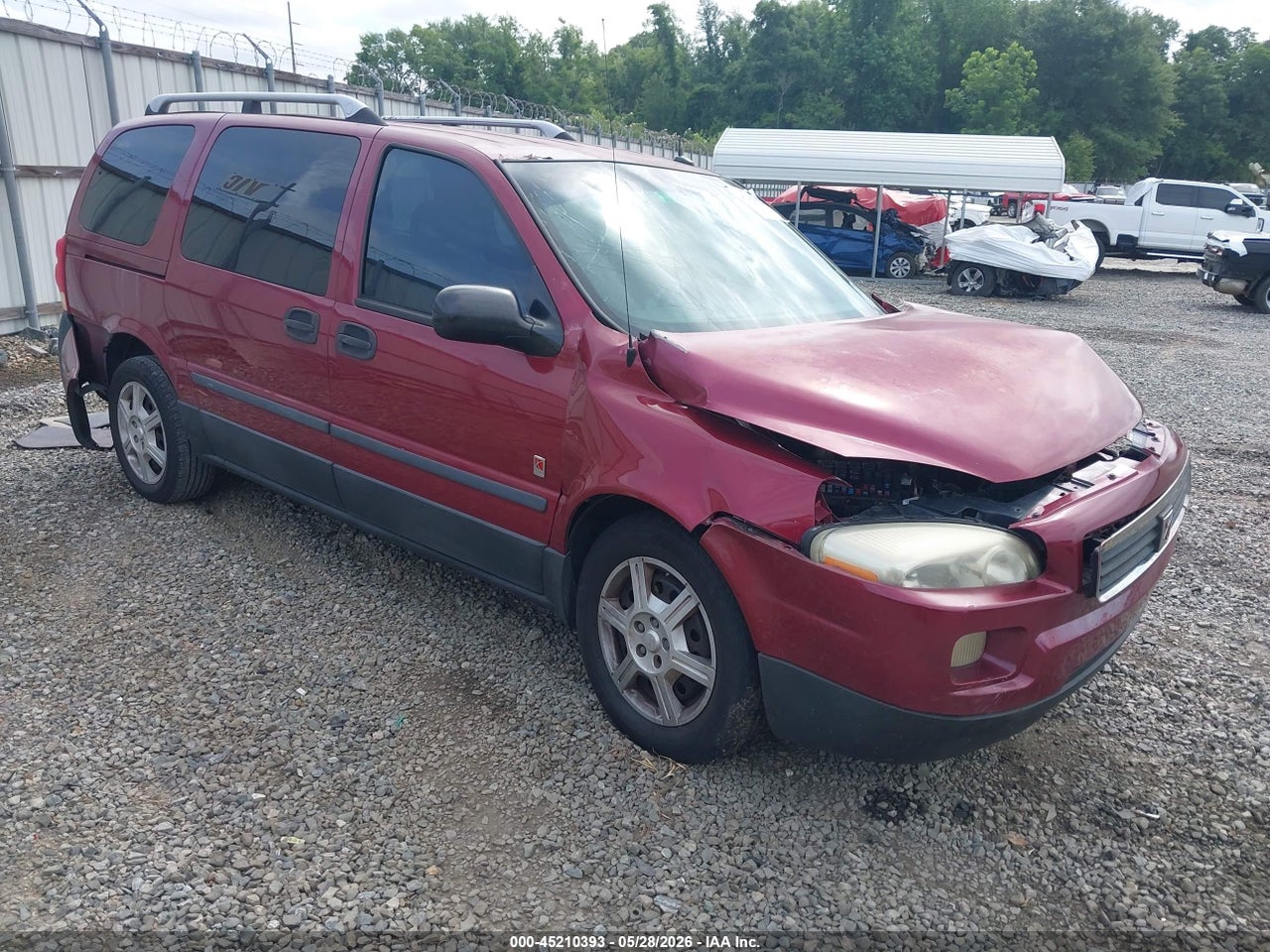 5GZDV03L75D****** · 2005 SATURN RELAY FWD