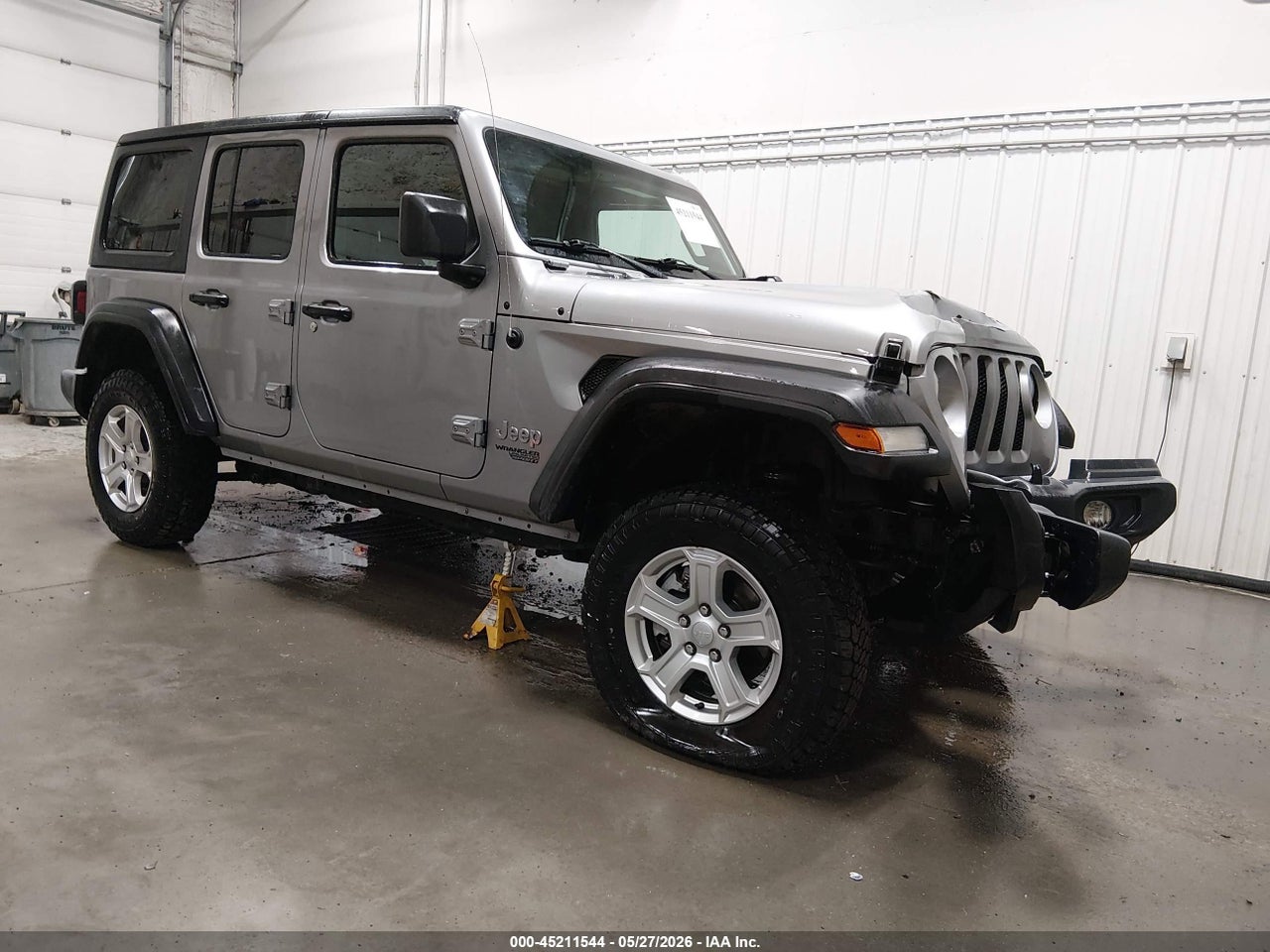 1C4HJXDN9KW****** · 2019 JEEP WRANGLER UNLIMITED SPORT S 4X4