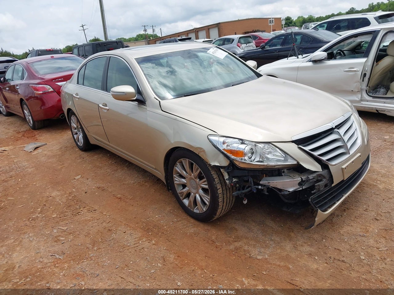KMHGC46EX9U****** · 2009 HYUNDAI GENESIS 3.8