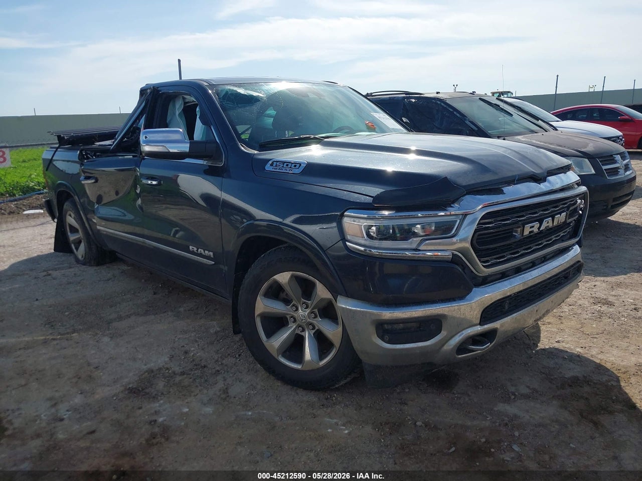 1C6SRFHT8KN****** · 2019 RAM 1500 LIMITED  4X4 5'7 BOX