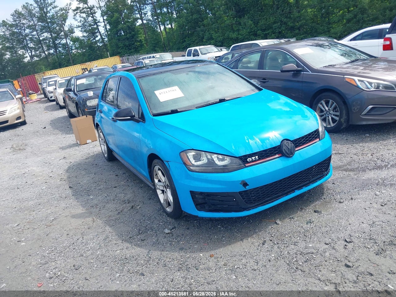 3VW4T7AUXFM****** · 2015 VOLKSWAGEN GOLF GTI 2.0T S 4-DOOR